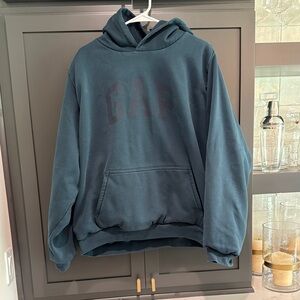 YZY GAP Blue Sweatshirt Casual Sweatshirt